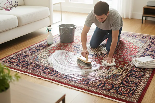 تمیز کردن فرش