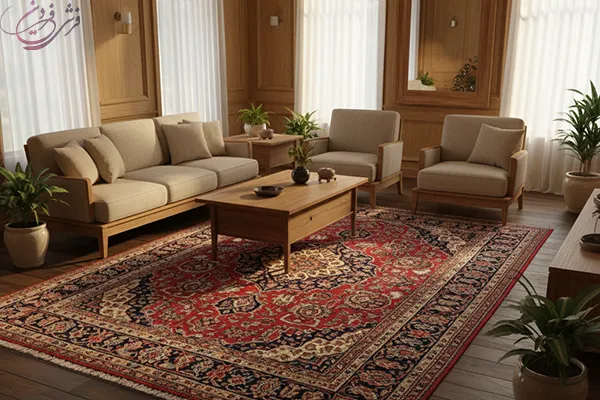 ابعاد فرش چهار متری