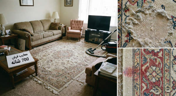 معایب فرش ۷۰۰ شانه