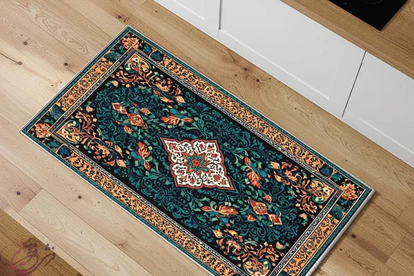 ست کردن فرش آشپزخانه با کابینت