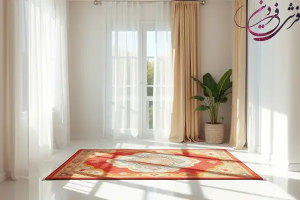 Shading machine made carpet.