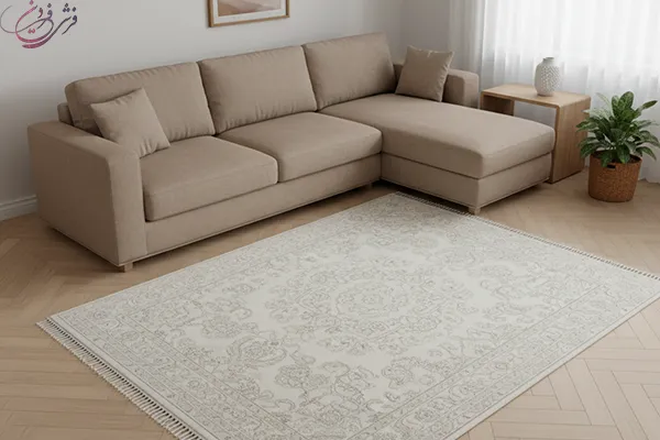 مبل قهوه ای روشن با چه فرشی ست میشه؟