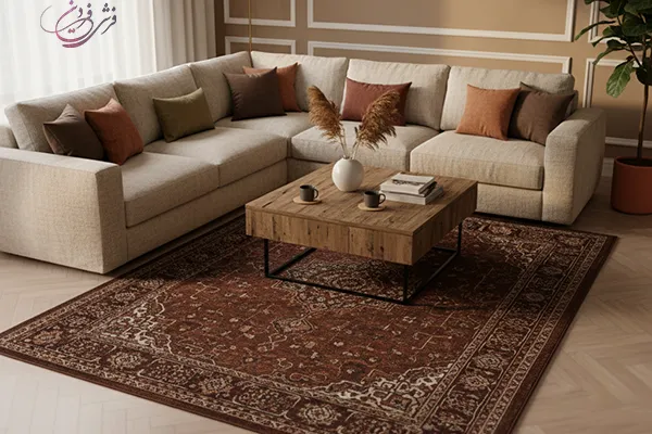 به مبل کرم چه رنگ فرشی میاد