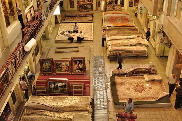 بازار فرش کاشان