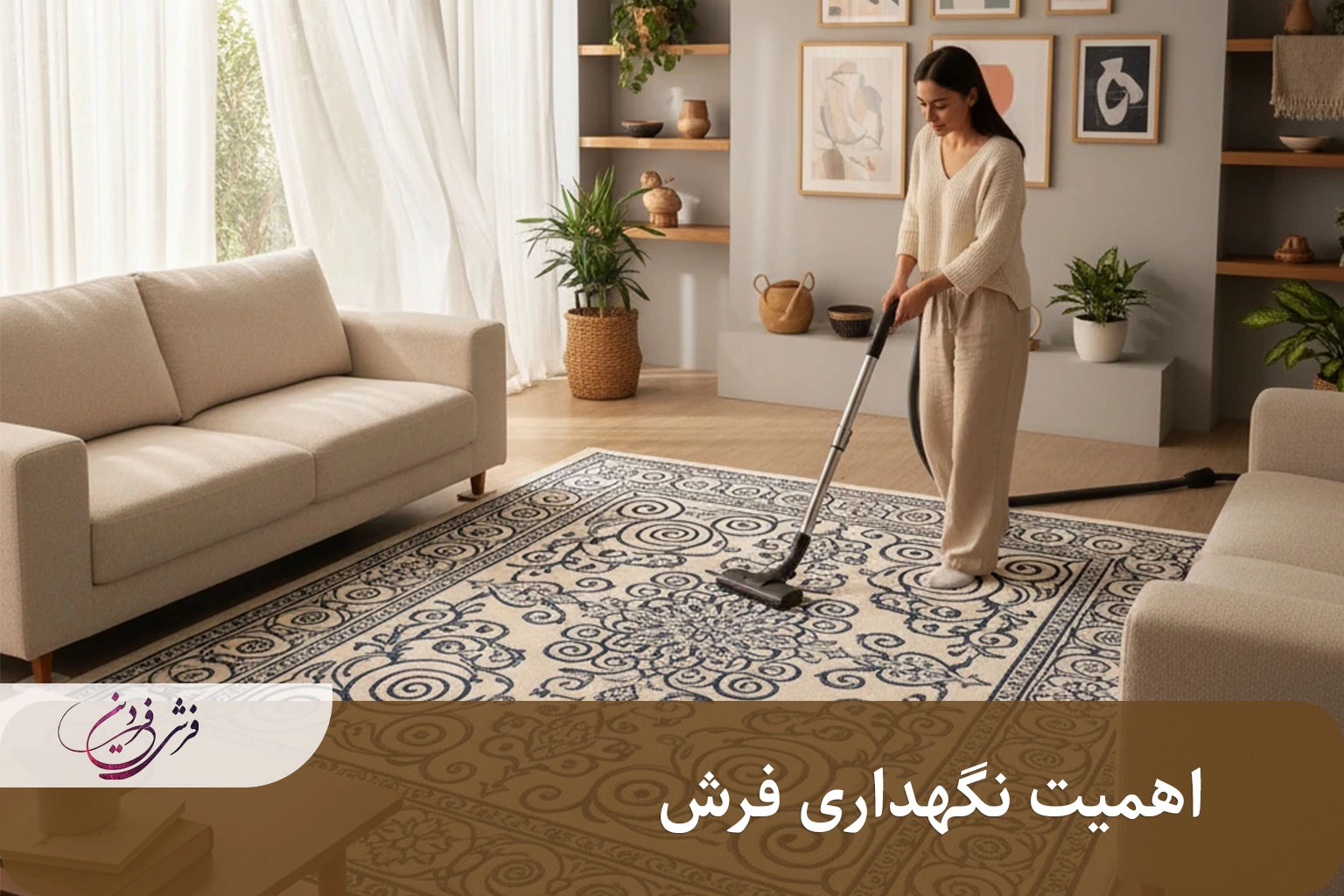 اهمیت نگهداری فرش