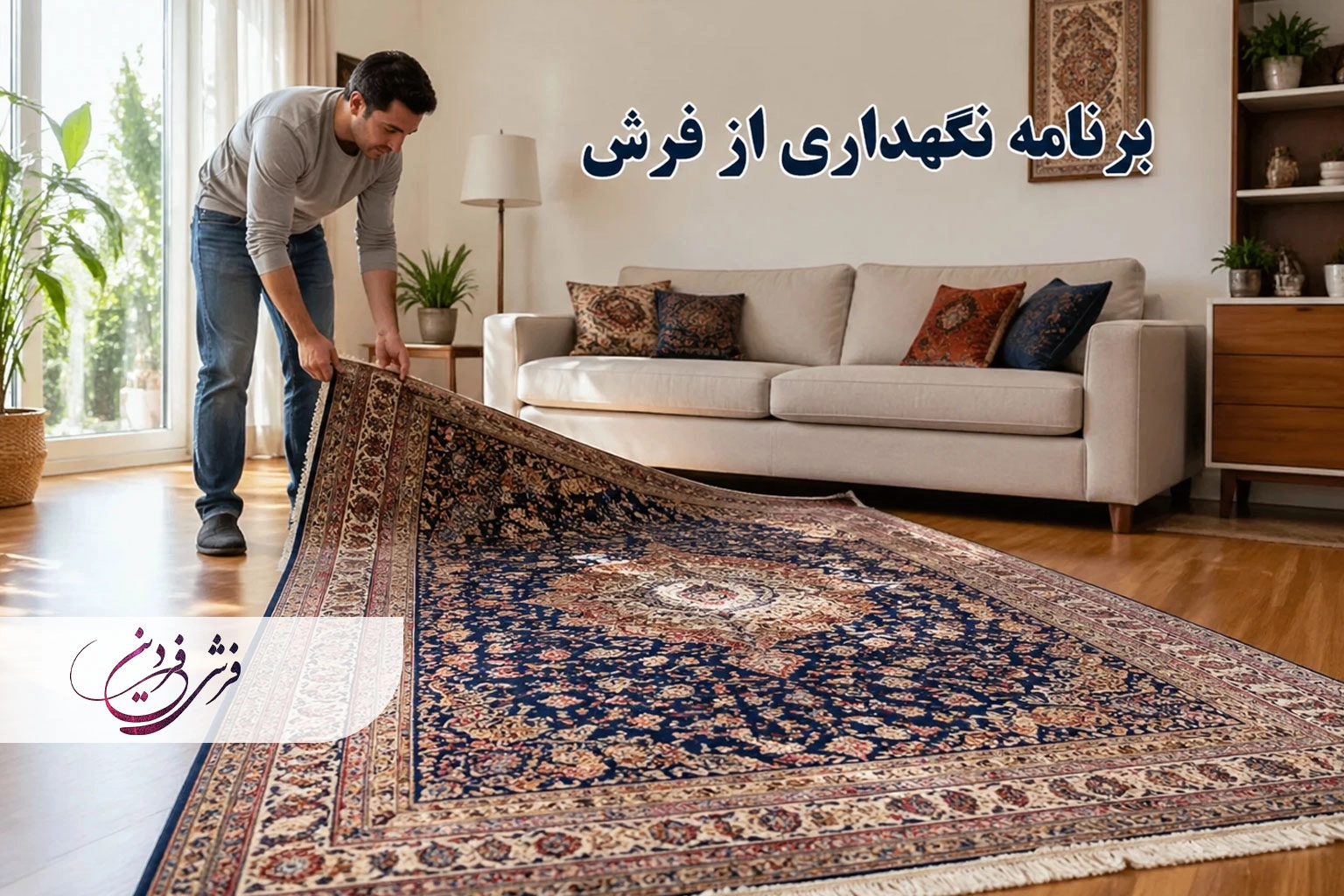 برنامه نگهداری از فرش