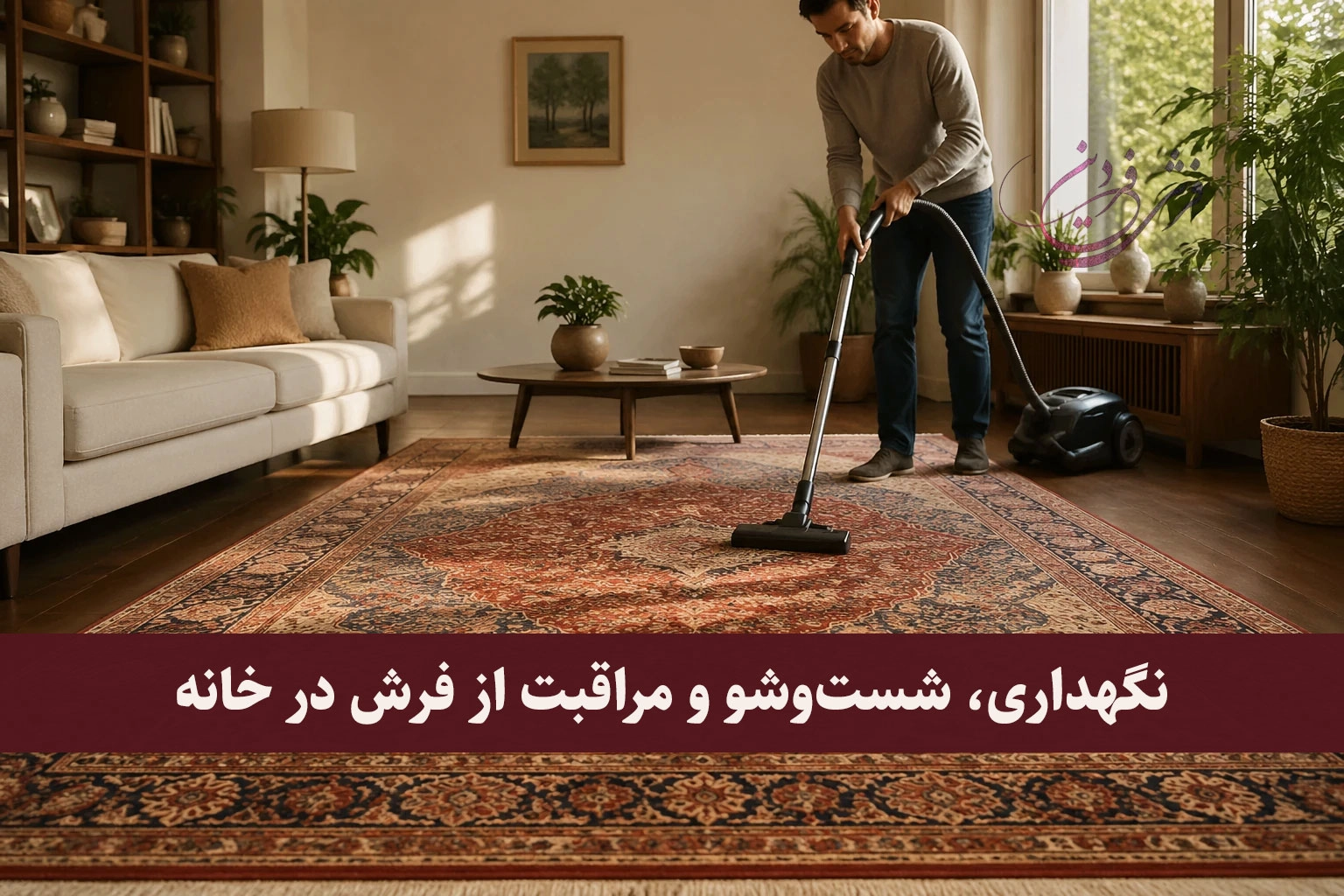 نگهداری و شست‌وشوی فرش