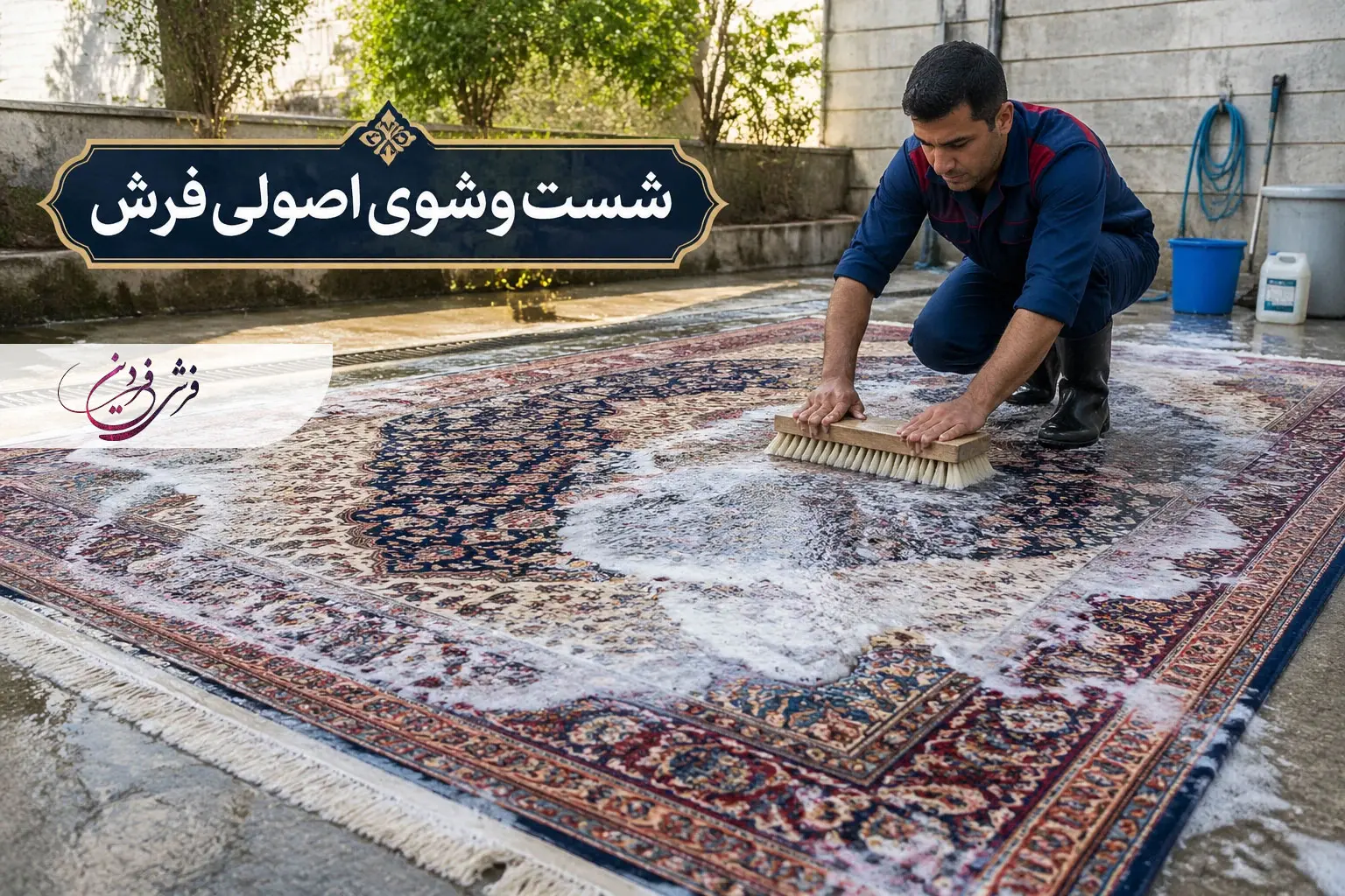 شستشوی اصولی فرش
