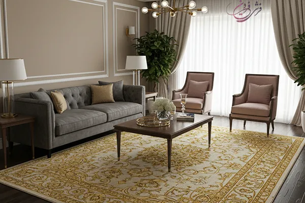 قیمت فرش طلاکوب