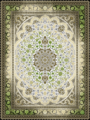 فرش 700 شانه وینتیج طلاکوب کد 5022s فردین