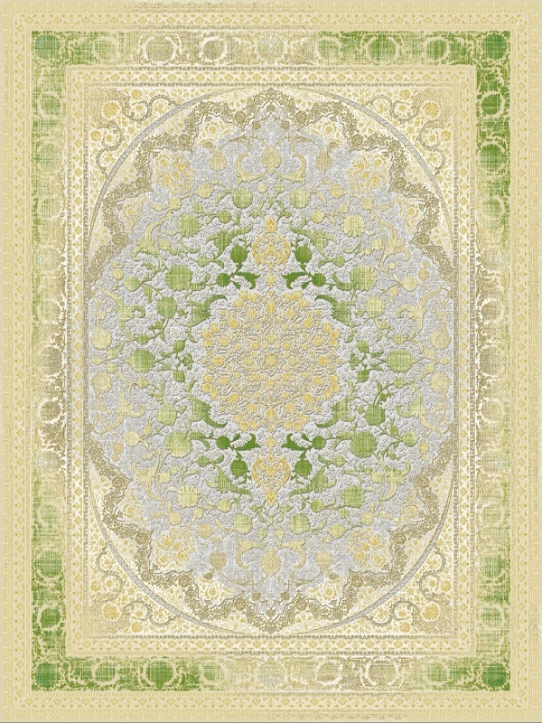 فرش 700 شانه وینتیج طلاکوب کد 5023s فردین