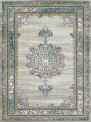 فرش 700 شانه وینتیج طلاکوب کد 5030a فردین