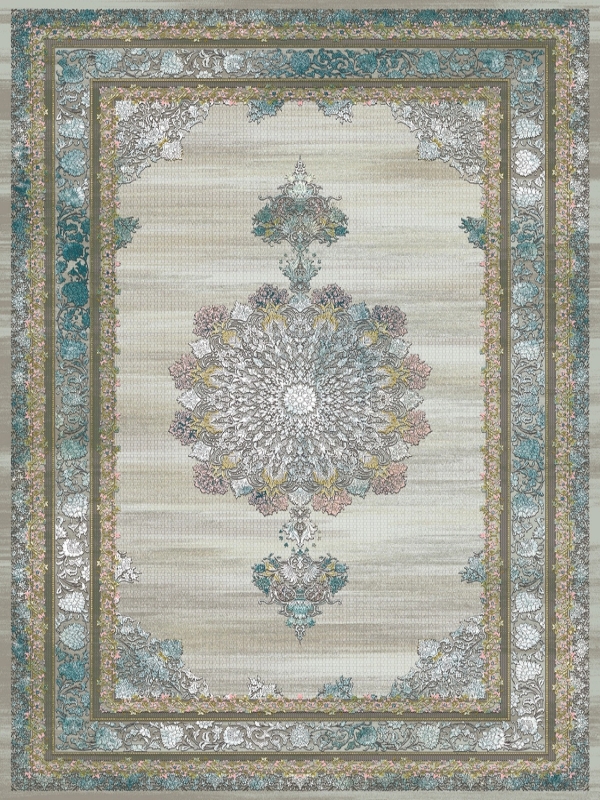 فرش 700 شانه وینتیج طلاکوب کد 5030a فردین