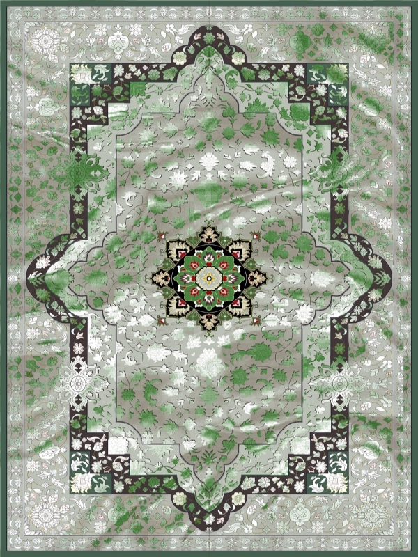 فرش 700 شانه وینتیج طلاکوب کد 5140 فردین