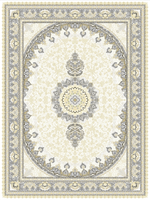 فرش 700 شانه وینتیج طلاکوب کد 5324 فردین