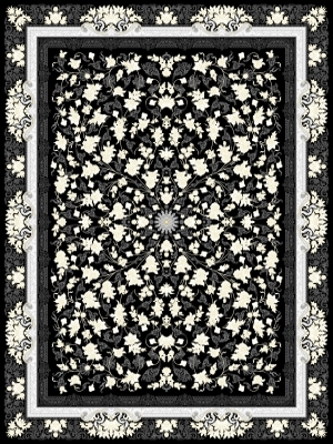 فرش 700 شانه طلاکوب کد 110 فردین