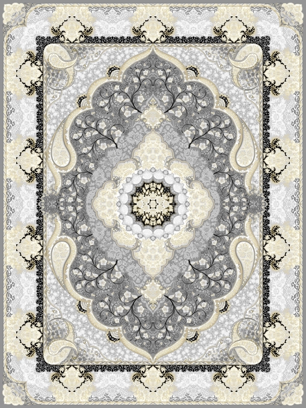 فرش 700 شانه طلاکوب کد 170 فردین