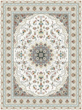 فرش 700 شانه رنگی کد 2204 فردین