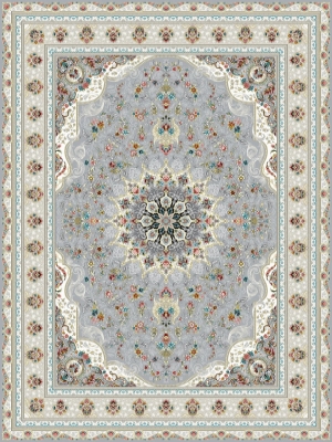 فرش 700 شانه رنگی کد 2204 فردین