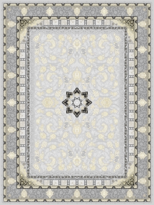 فرش 700 شانه طلاکوب کد 350 فردین