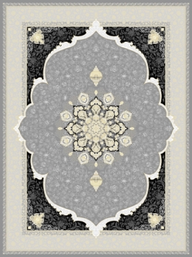 فرش 700 شانه طلاکوب کد 551 فردین