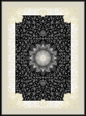 فرش 700 شانه طلاکوب کد 602 فردین