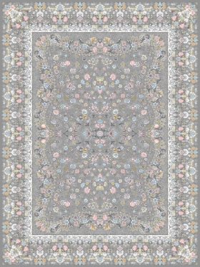 فرش 700 شانه طلاکوب کد 690 فردین