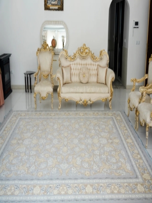 فرش 700 شانه طلاکوب کد 120 فردین
