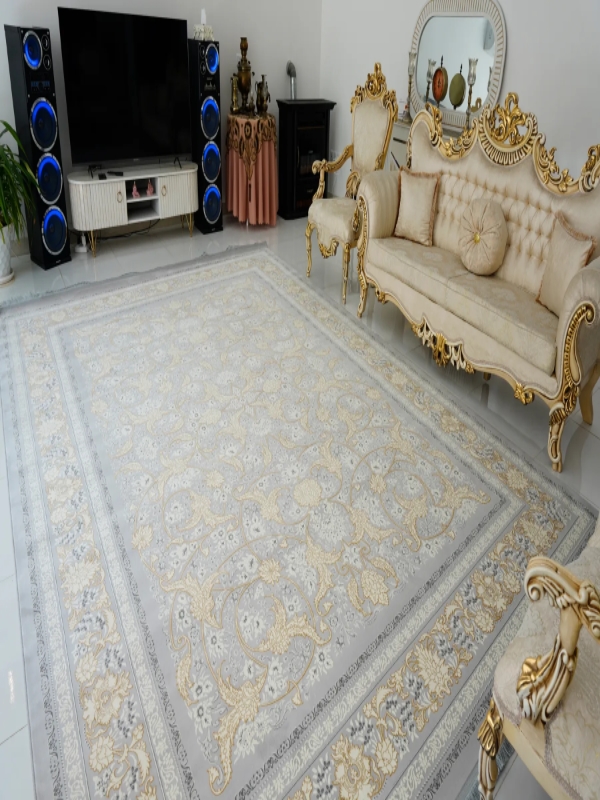 فرش 700 شانه طلاکوب کد 120 فردین