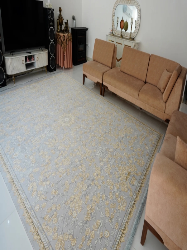 فرش 700 شانه طلاکوب کد 140 فردین