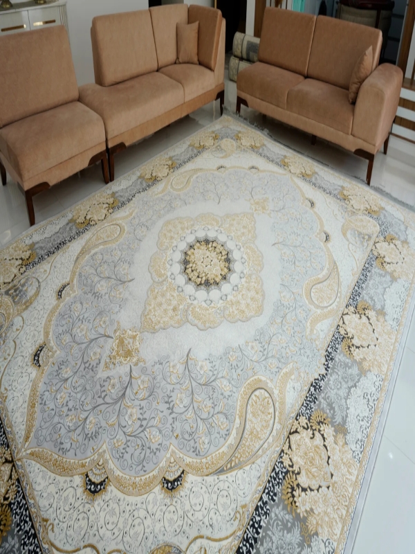 فرش 700 شانه طلاکوب کد 170 فردین