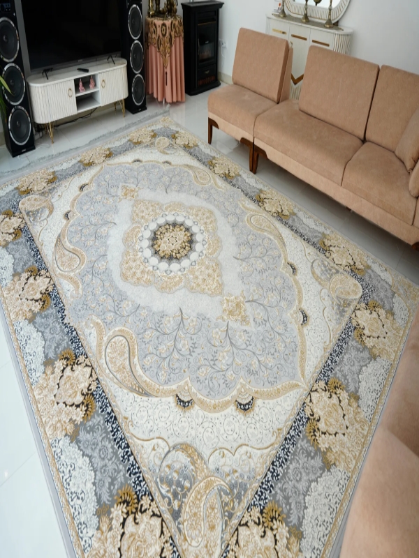 فرش 700 شانه طلاکوب کد 170 فردین