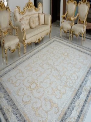 فرش 700 شانه طلاکوب کد 230 فردین