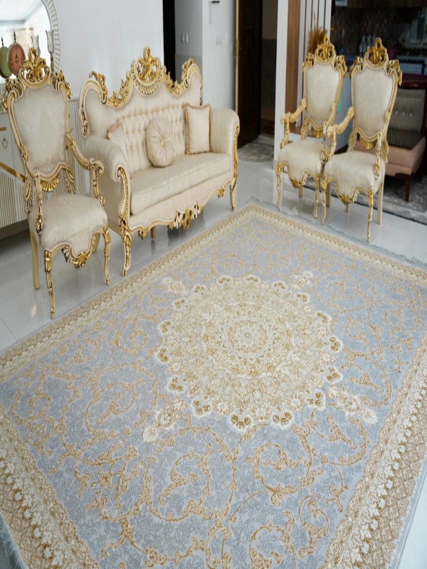 فرش 700 شانه طلاکوب کد 240 فردین