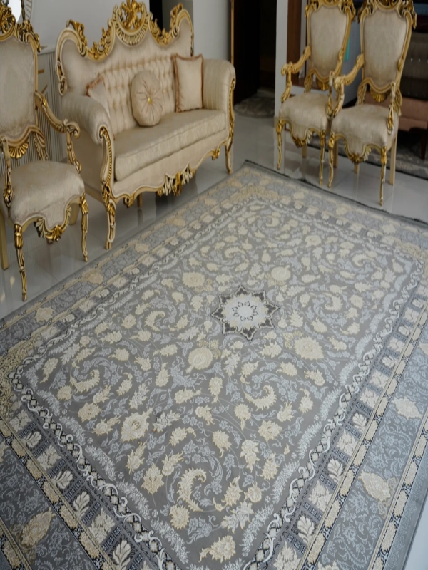 فرش 700 شانه طلاکوب کد 350 فردین