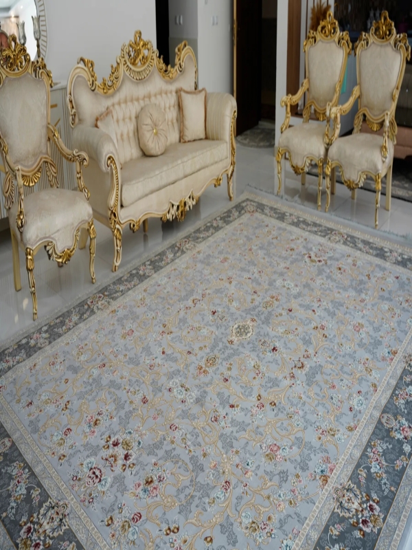 فرش 700 شانه طلاکوب کد 400 فردین