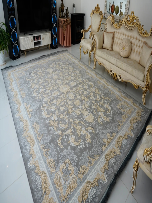 فرش 700 شانه طلاکوب کد 441 فردین