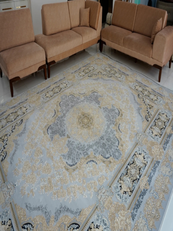 فرش 700 شانه طلاکوب کد 460 فردین