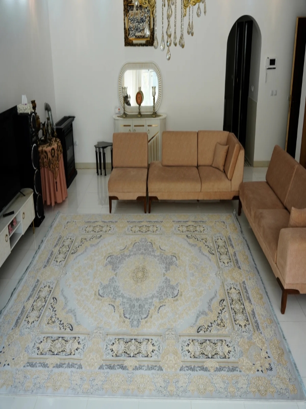 فرش 700 شانه طلاکوب کد 460 فردین