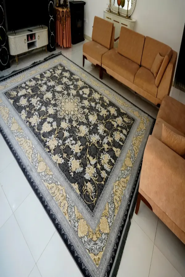 فرش 700 شانه طلاکوب کد 492 فردین