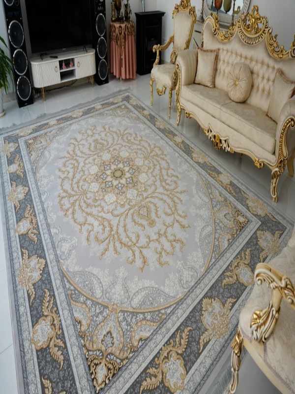 فرش 700 شانه طلاکوب کد 500 فردین