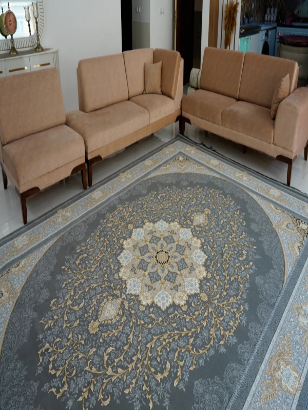 فرش 700 شانه طلاکوب کد 500 فردین