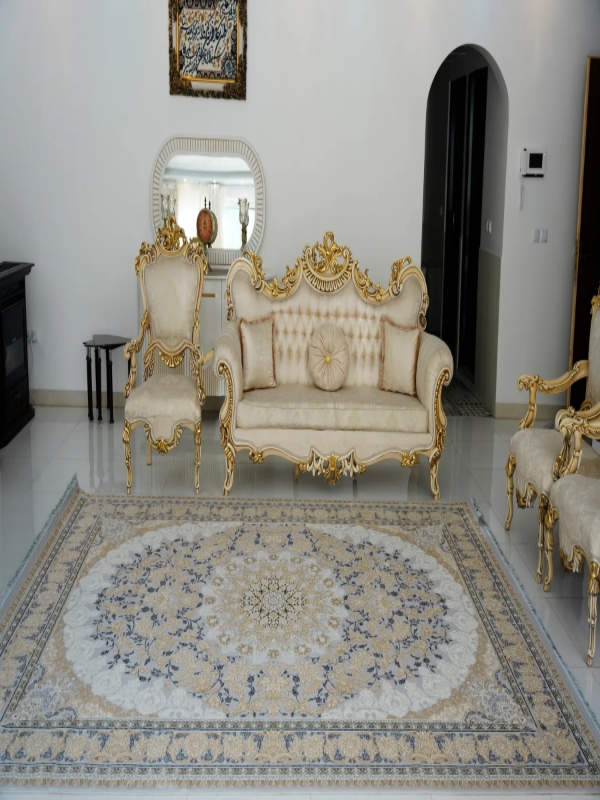 فرش 700 شانه طلاکوب کد 520 فردین