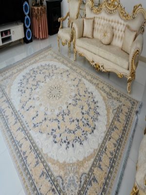 فرش 700 شانه طلاکوب کد 520 فردین