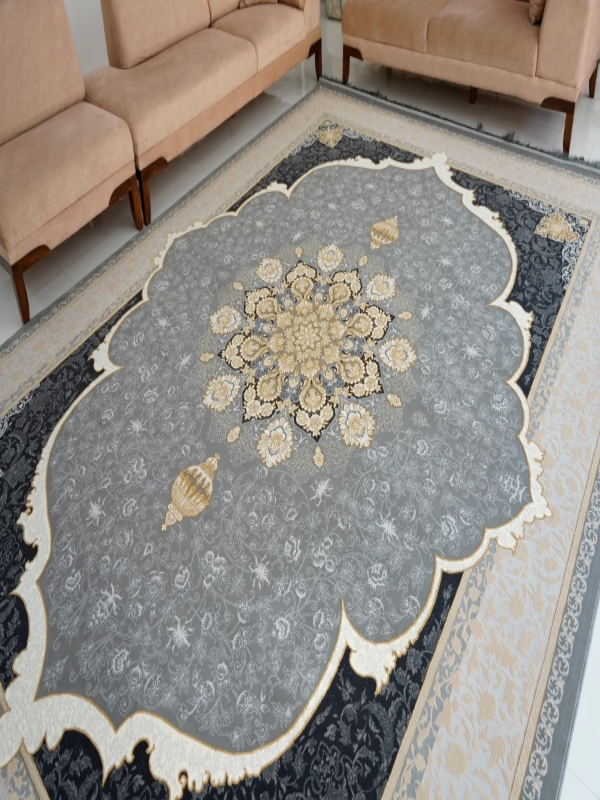 فرش 700 شانه طلاکوب کد 551 فردین