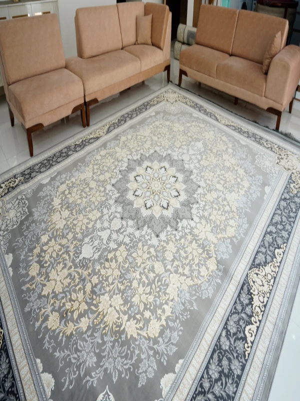 فرش 700 شانه طلاکوب کد 591 فردین