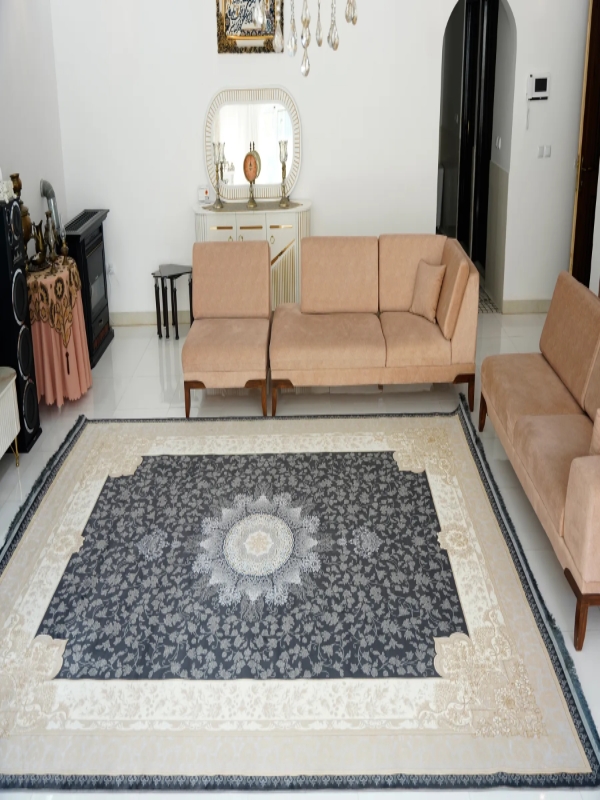 فرش 700 شانه طلاکوب کد 602 فردین