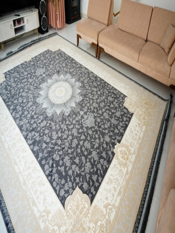 فرش 700 شانه طلاکوب کد 602 فردین