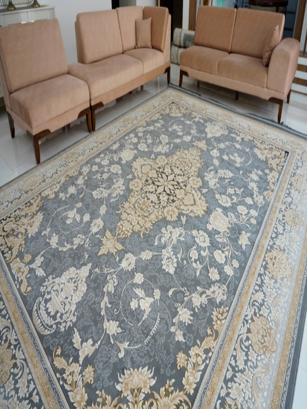 فرش 700 شانه طلاکوب کد 611 فردین