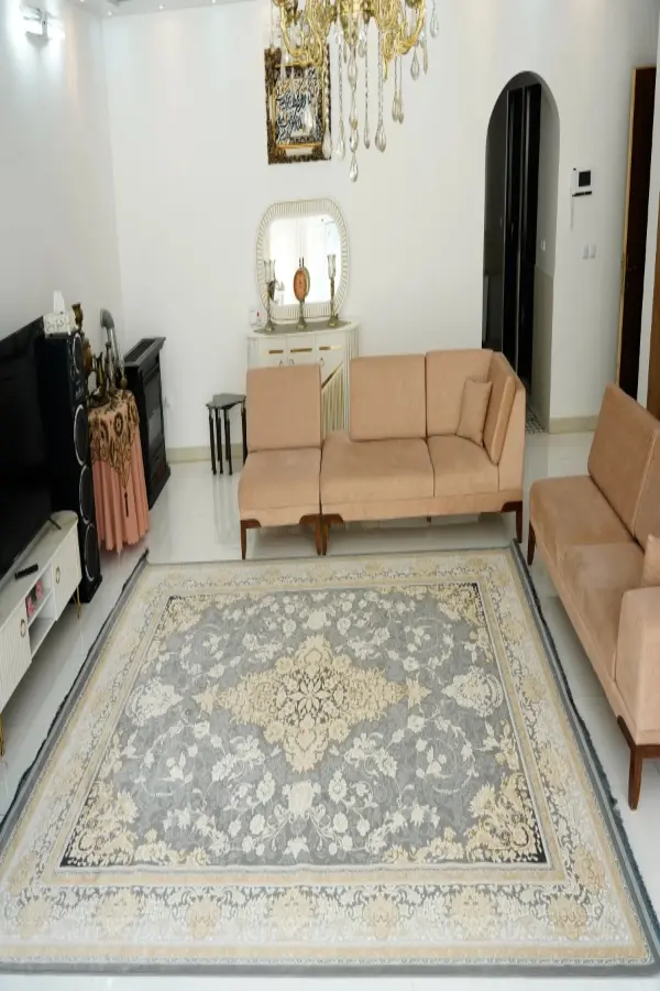 فرش 700 شانه طلاکوب کد 611 فردین